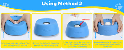 Dog Bowl Slow Feeder Liquid Yogurt Licked Board Cat Dog Slow Feeder Interactive Lick Toy for Liquid Treats Bone Broth Yogurt