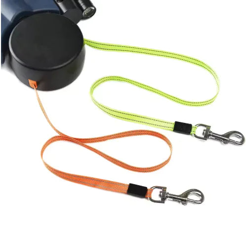 Tangle-Free Dual Dog Leash – Walk 2 Dogs With One Hand