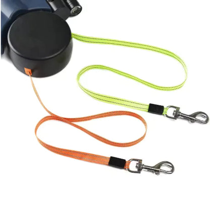 Tangle-Free Dual Dog Leash – Walk 2 Dogs With One Hand